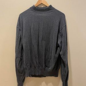 Gray Long Sleeve Turtleneck